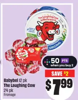 Chalo FreshCo Babybel 12 pk The Laughing Cow 24 pk offer