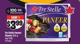 Chalo FreshCo Tre Stelle Paneer Cheese 300 g offer