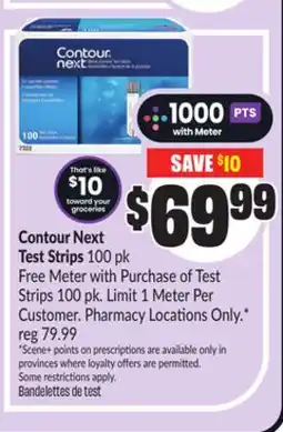 Chalo FreshCo Contour Next Test Strips 100 pk offer