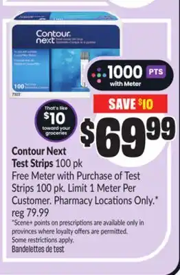 Chalo FreshCo Contour Next Test Strips 100 pk offer