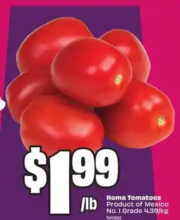 Chalo FreshCo Roma Tomatoes Product of Mexico No. 1 Grade offer