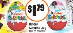 Chalo FreshCo Kinder Surprise 20 g offer