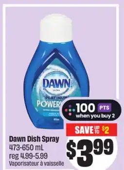 Chalo FreshCo Dawn Dish Spray 473-650 mL offer