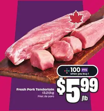 Chalo FreshCo Fresh Pork Tenderloin offer