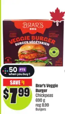 Chalo FreshCo Brar's Veggie Burger Chickpeas 690 g offer