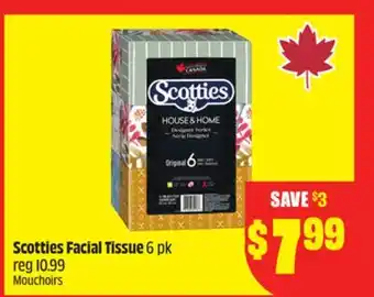 Chalo FreshCo Scotties Facial Tissue 6 pk offer