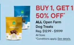 Petvalu ALL Open Farm Dog Treats offer