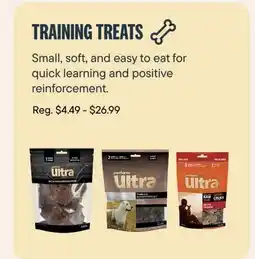 Petvalu TRAINING TREATS offer