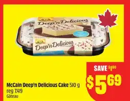 Chalo FreshCo McCain Deep'n Delicious Cake 510 g offer