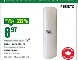 BMR EMBALLAGE À BULLES offer