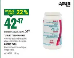 BMR TABLETTES DE BROME offer