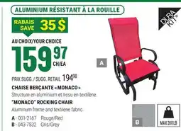 BMR CHAISE BERÇANTE  MONACO offer