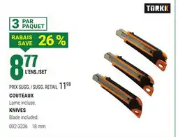 BMR COUTEAUX offer