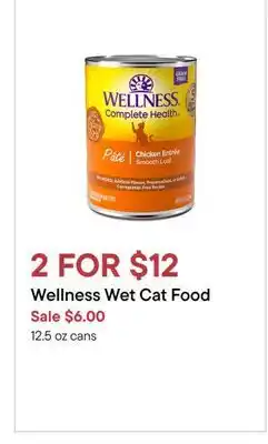 Petvalu Wellness Wet Cat Food offer