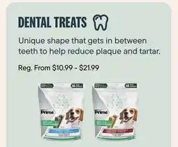 Petvalu DENTAL TREATS offer