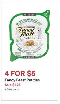 Petvalu Fancy Feast Petities offer