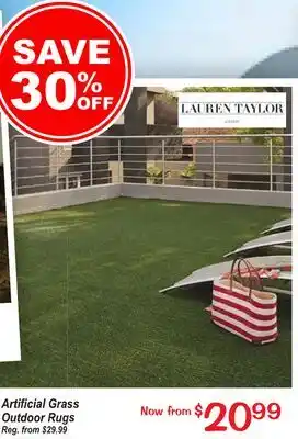 Oxford Mills Artificial Grass Outdoor Rugs offer