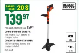 BMR COUPE-BORDURE SANS FIL offer