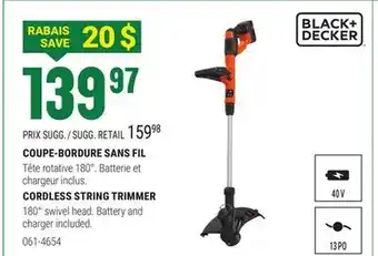 BMR COUPE-BORDURE SANS FIL offer