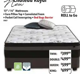 Oxford Mills Chateau Royal 13/14 Mattresses offer