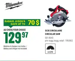 BMR SCIE CIRCULAIRE offer