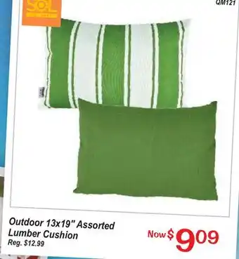 Oxford Mills Outdoor 13x19 Assorted Lumber Cushion offer