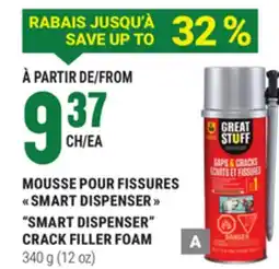 BMR MOUSSE POUR FISSURES  SMART DISPENSER  offer