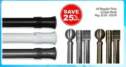 Oxford Mills Curtain Rods offer