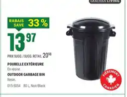 BMR POUBELLE EXTÉRIEURE offer