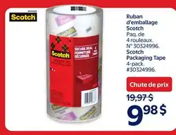 Walmart Scotch Packing Tape offer
