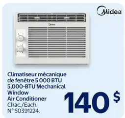 Walmart Midea 5,000-BTU Mechanical Window Air Conditioner offer