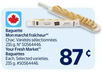 Walmart Your Fresh Market Baguettes offer