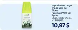 Walmart Aloex Pure Aloe Vera Gel Spray offer
