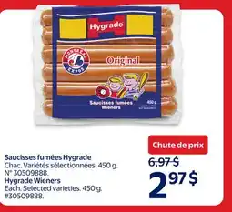 Walmart Hygrade Wieners offer