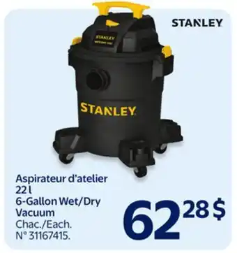 Walmart 6-Gallon Wet*Dry Vacuum offer