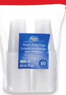 Walmart Great Value Clear. Coloured or Personalized Party Cups offer