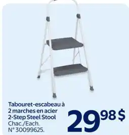 Walmart 2-Step Steel Stool offer