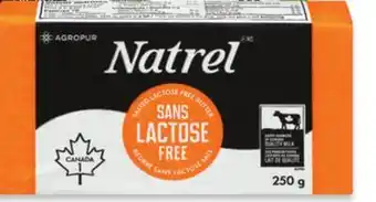 Walmart Natrel Salted Lactose Free Butter offer