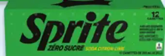 Walmart Sprite Zero Sugar 12-Pack Pop offer