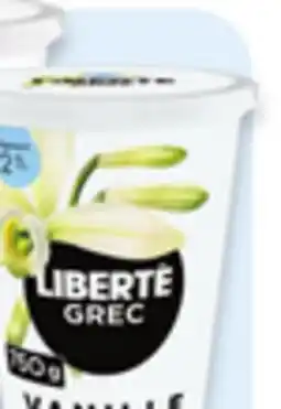 Walmart Liberte Greek 650 - 750 g Yogurt Tubs offer
