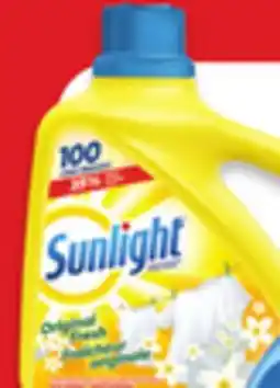 Walmart Sunlight 100 Loads Laundry Detergent offer