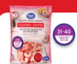Walmart Great Value Cooked Shrimp offer