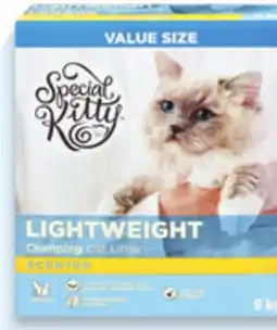 Walmart Special Kitty Lightweight Cat Litter 9 kg or Complete Nutrition Cat Food 7 kg offer