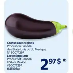 Walmart Large Eggplant offer