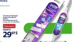 Walmart Swiffer PowerMop Starter Kit offer