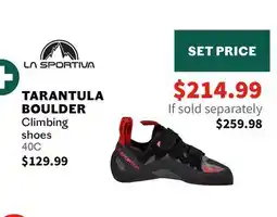 Sports Experts TARANTULA BOULDER Climbing shoes offer