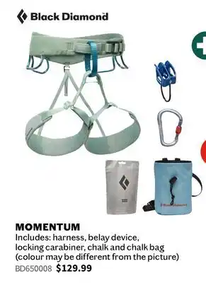 Sports Experts Black Diamond MOMENTUM offer