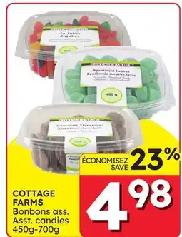 Rossy COTTAGE FARMS Asst. candies offer