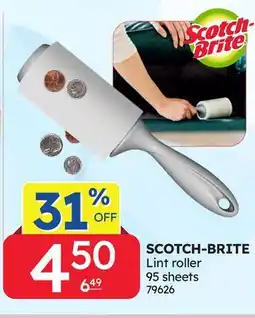 Rossy SCOTCH-BRITE Lint roller offer