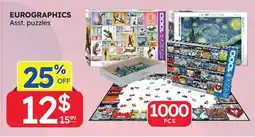 Rossy EUROGRAPHICS Asst. puzzles offer